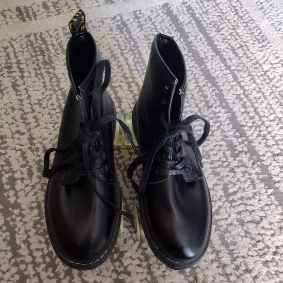 Custom Light-Up Roller Skates MARKE NIIH Bouncing Soles Black Boots Size 40 Quad - Picture 3 of 12